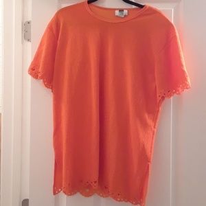 Orange/Tangerine Skirt Set